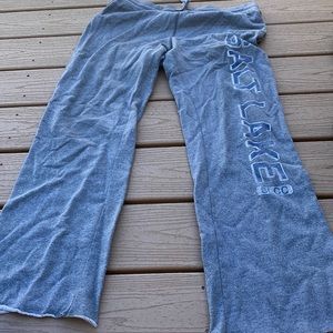 Dark gray salt lake sweatpants